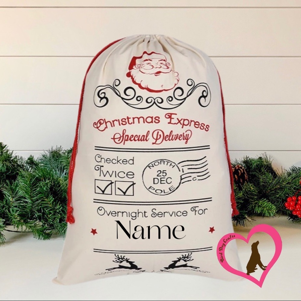 Personalized Santa Sack - Christmas Express